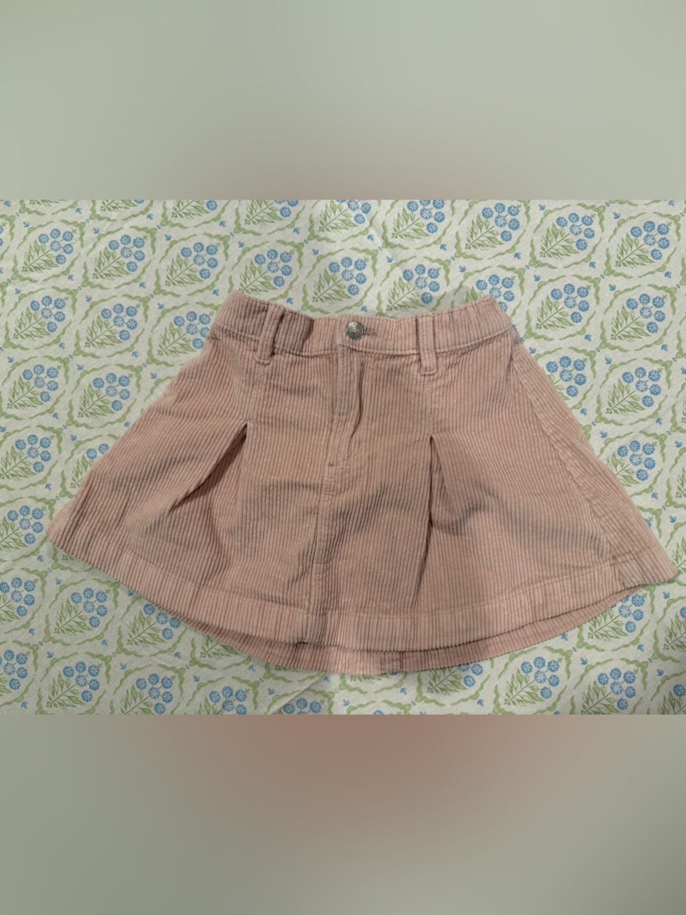 Zara Blush Corduroy Skort